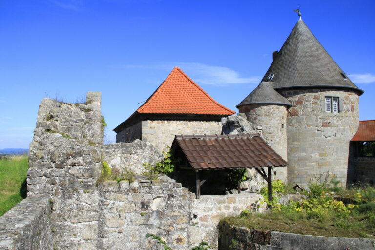 Innenhof der Burg Herzberg